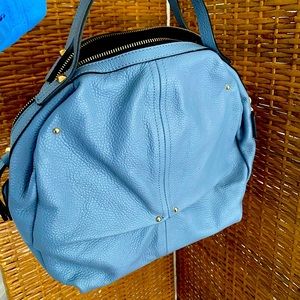 Ocean blue handbag